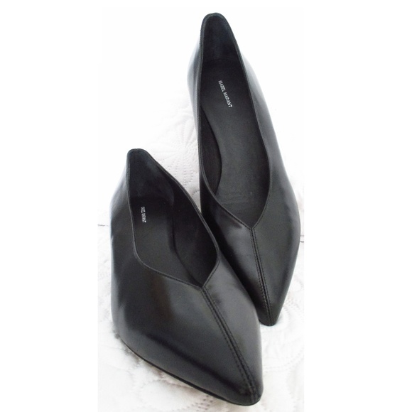 Isabel Marant Shoes - ISABEL MARANT POOMI LEATHER PUMP SHOES SIZE EU 41